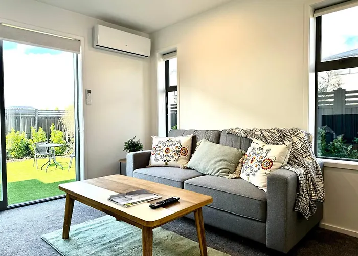 Riccarton 2Bdr2Btr Townhouse Free Carpark Fast Wifi