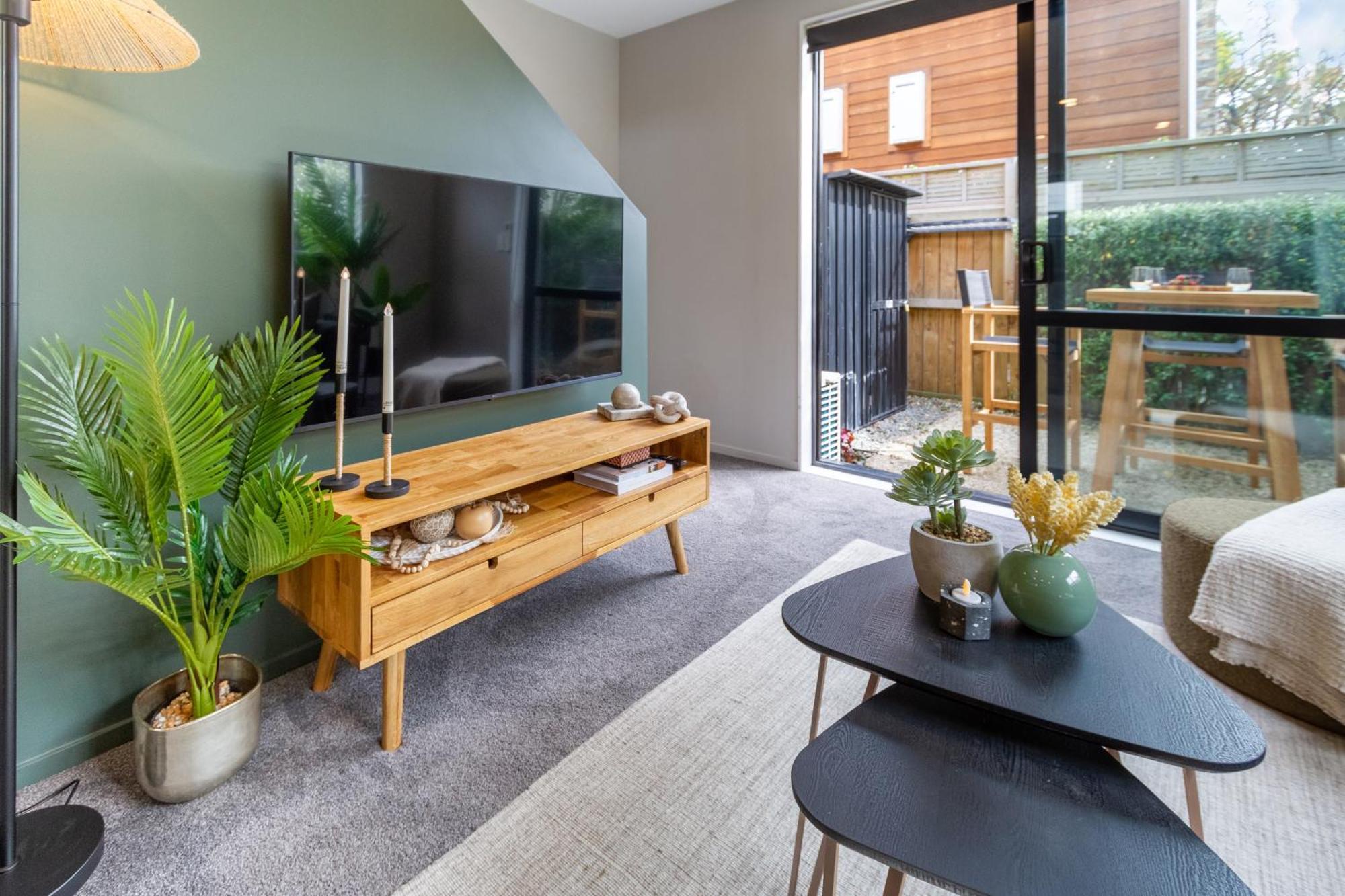 Apartment Latimer Square Luxe: 1br W/ Sofa Bed