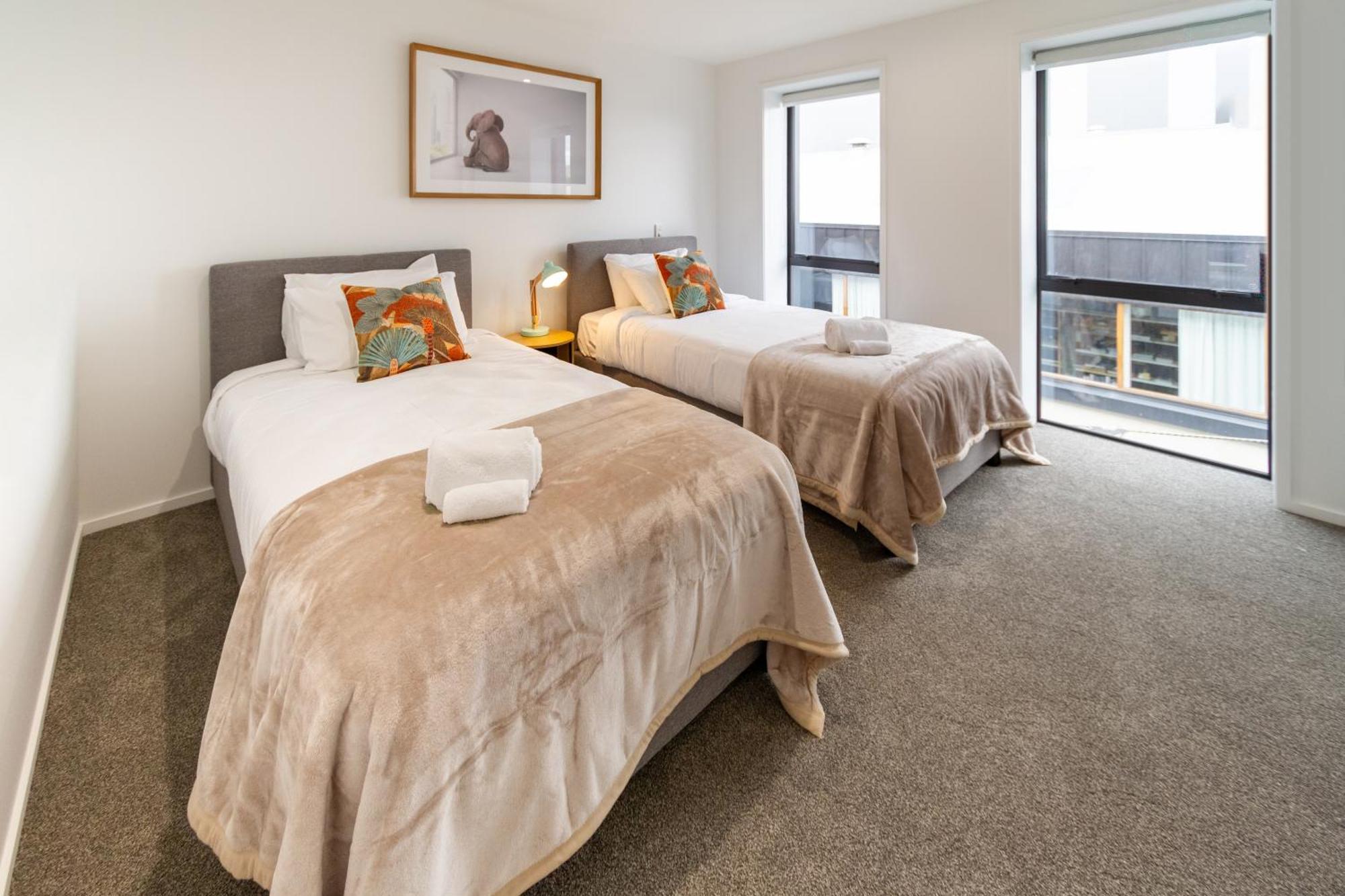 Apartment Style Meets Comfort 2 Bed Chch Cbd