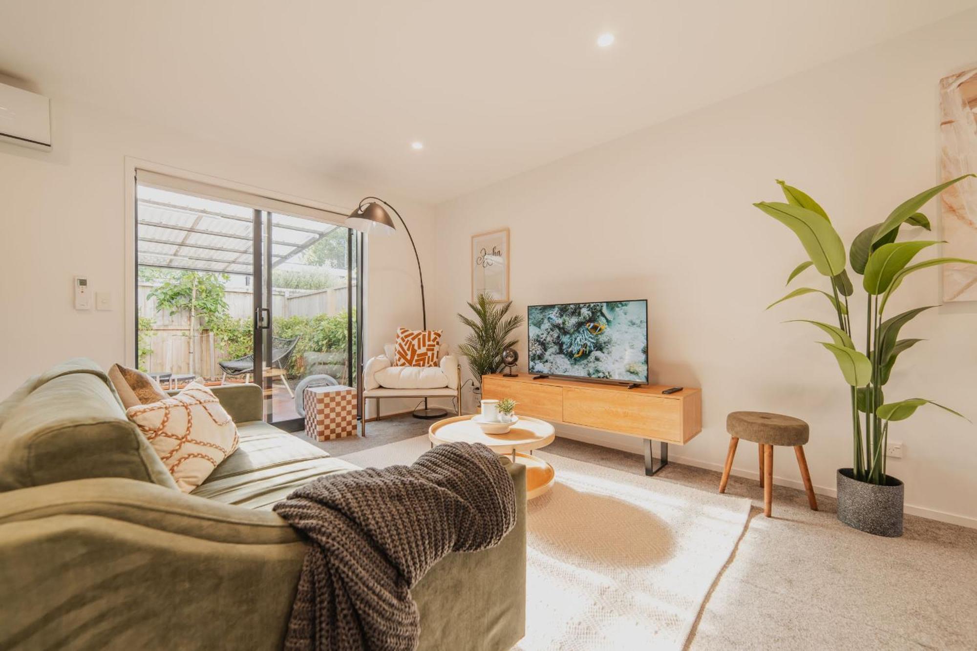 Holiday home Designer 2br Flat - Outdoor Sitting & Cozy Ambiance Christchurch