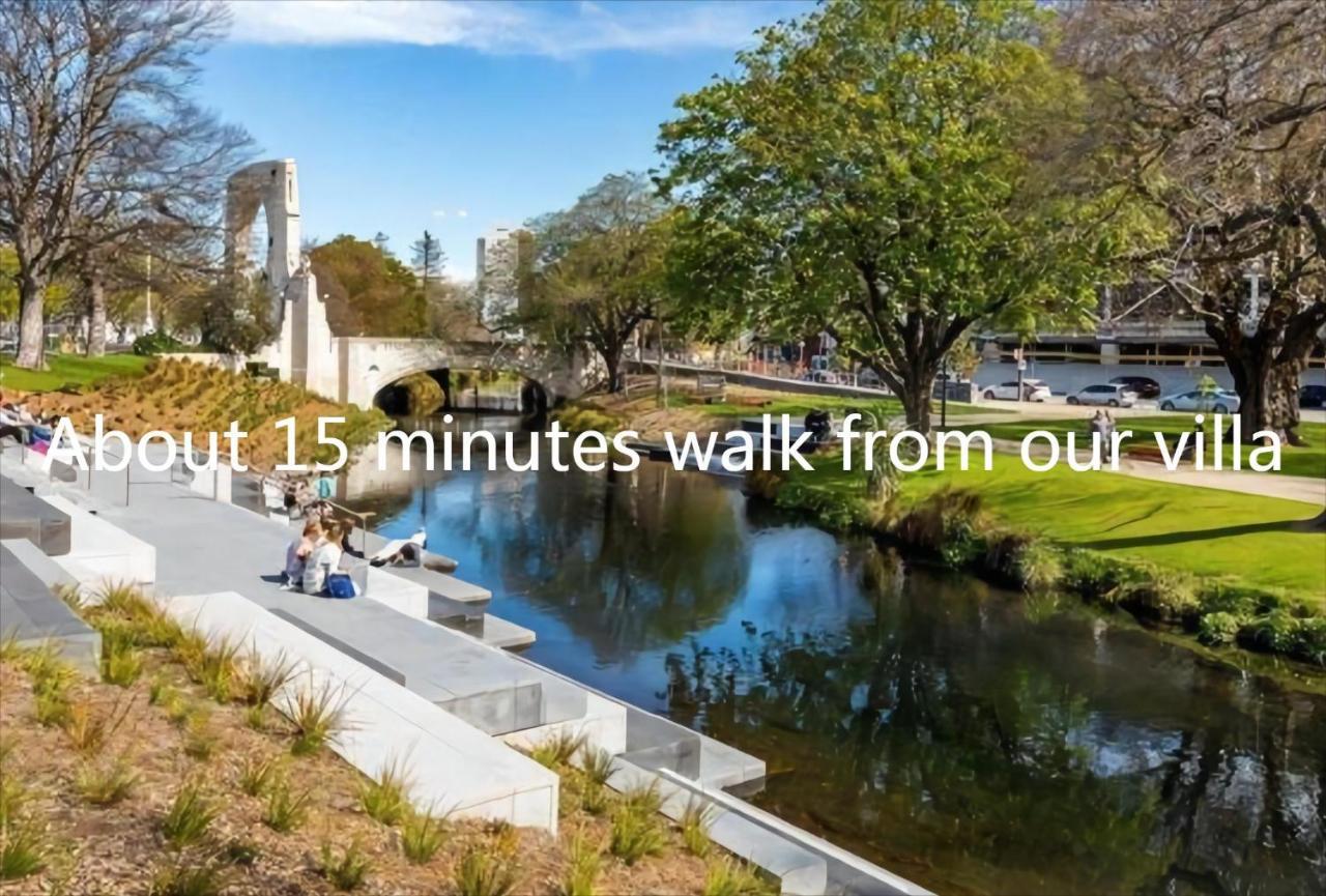 Villa Centre Superior 3 Large Double Bedrooms Christchurch